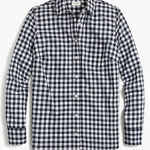 J. Crew Slim-fit stretch cotton poplin shirt in gingham